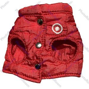 Replacement Red Target Puffer Vest for Bullseye Toy Mascot